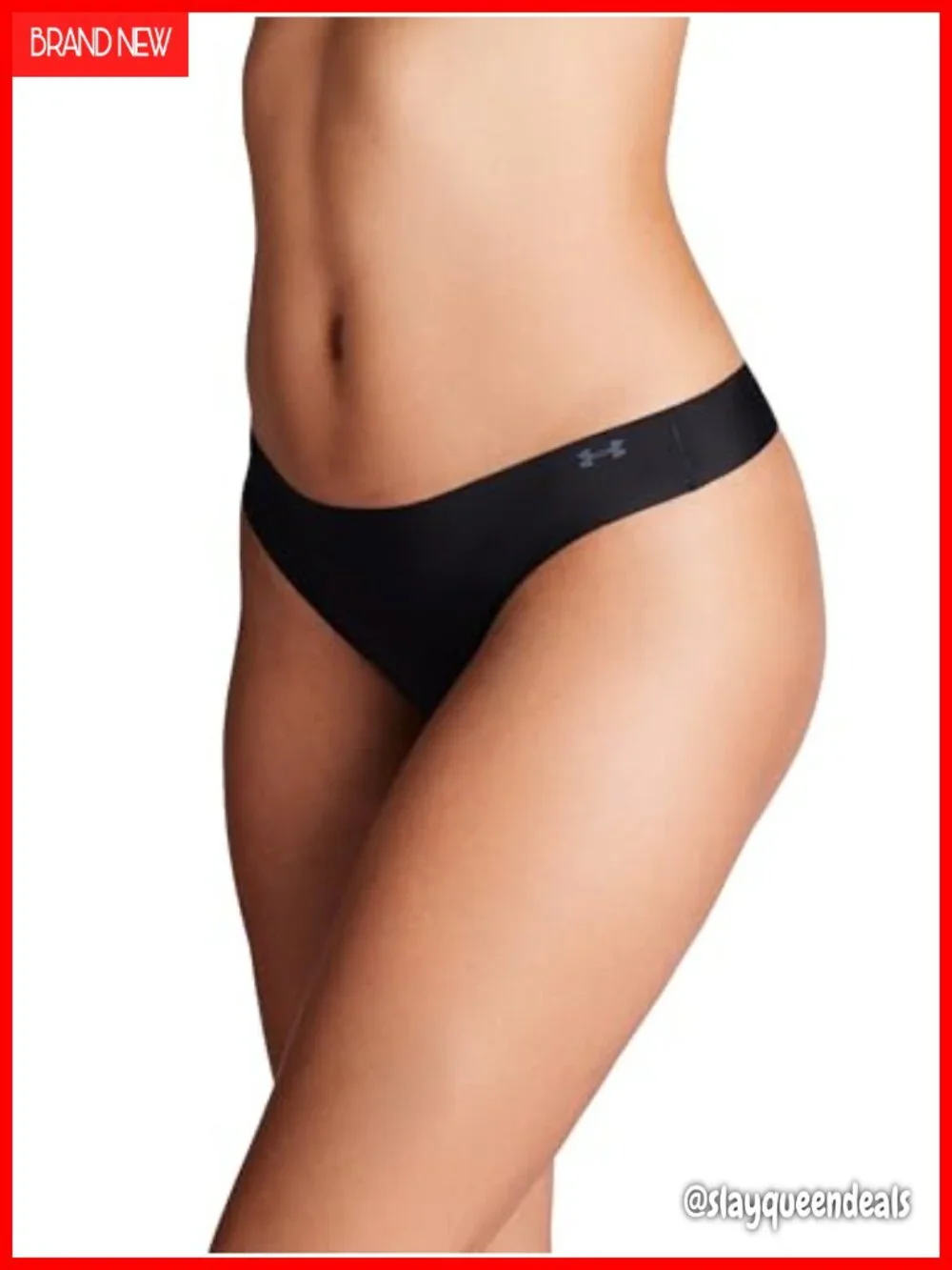 3-Pack No Show Thong Panties Stretch Microfiber Underwear for Women